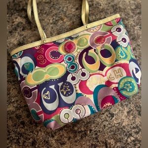 Coach purse tote